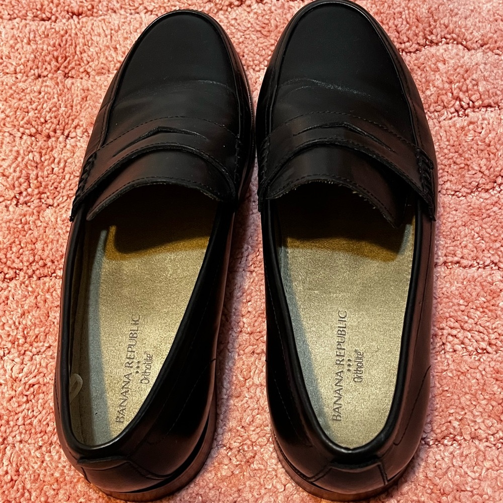 Banana Republic Black Loafers - 11